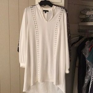 White beautiful dress